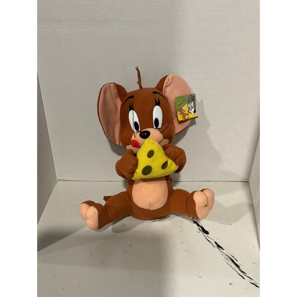 Hanna-Barbera 10" Jerry Mouse with Cheese Wedge Plush